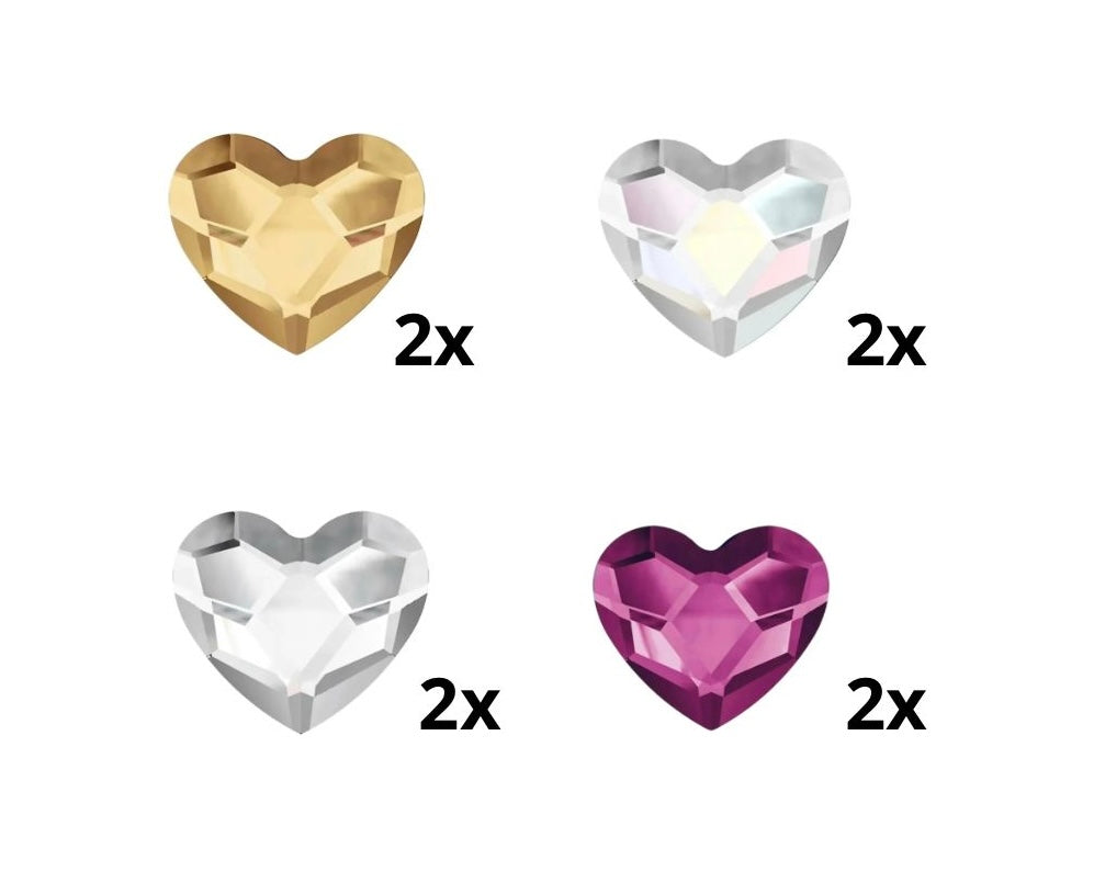 Pack Crystals Heart