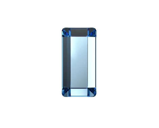 Crystal Baguette Aquamarine GlowGems