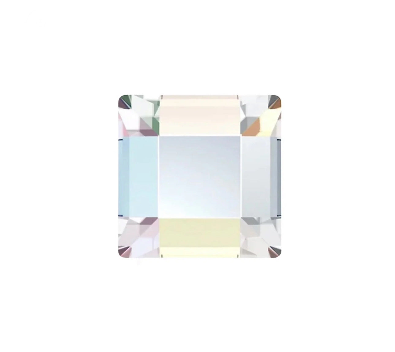 Crystal Mini Square AB GlowGems