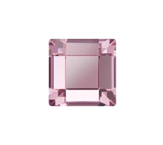 Crystal Square Light Rose GlowGems